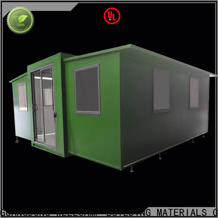 big size container shelter with two bedroom for living
