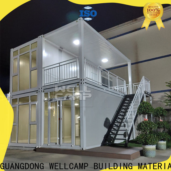 WELLCAMP, WELLCAMP prefab house, WELLCAMP container house china luxury living container villa wholesale