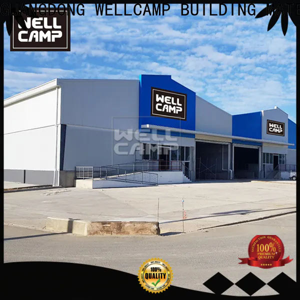 WELLCAMP, WELLCAMP prefab house, WELLCAMP container house steel workshop low cost for warehouse
