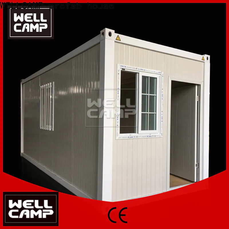 WELLCAMP, WELLCAMP prefab house, WELLCAMP container house roof small container homes manufacturer online