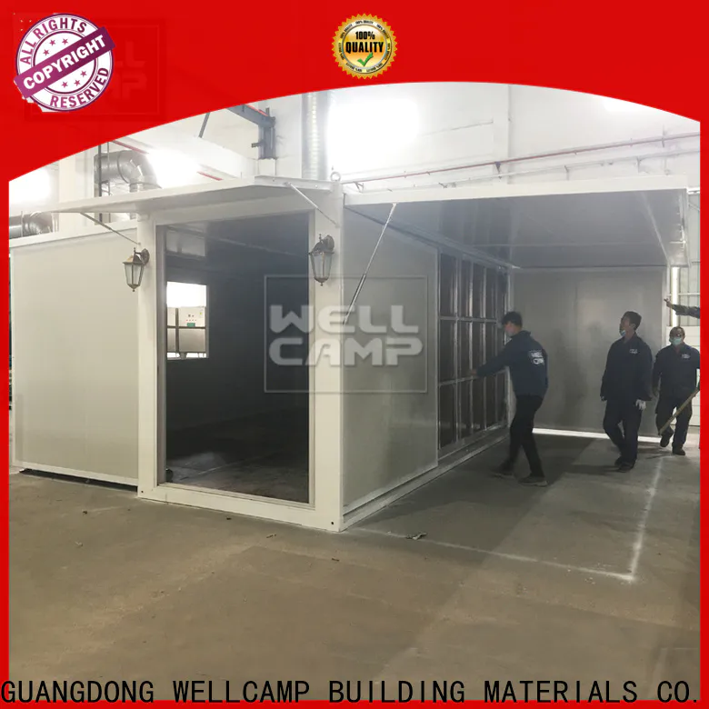 WELLCAMP, WELLCAMP prefab house, WELLCAMP container house container shelter online for apartment