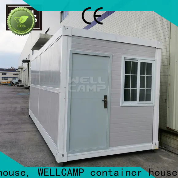 WELLCAMP, WELLCAMP prefab house, WELLCAMP container house fold up container house refugee house for accommodation worker