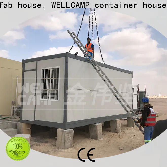 WELLCAMP, WELLCAMP prefab house, WELLCAMP container house prefabricated shipping container homes maker wholesale