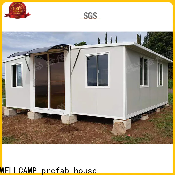 WELLCAMP, WELLCAMP prefab house, WELLCAMP container house container house with walkway for dormitory