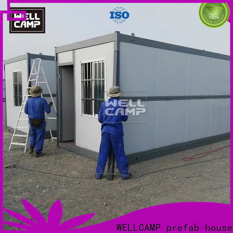 WELLCAMP, WELLCAMP prefab house, WELLCAMP container house wool folding container house supplier for worker