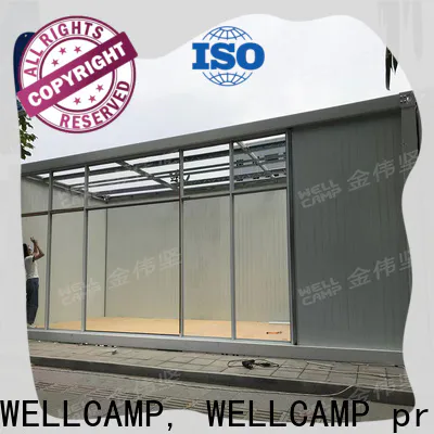 WELLCAMP, WELLCAMP prefab house, WELLCAMP container house fast installed container house supplier for apartment
