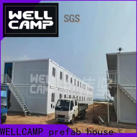 WELLCAMP, WELLCAMP prefab house, WELLCAMP container house best shipping container homes with walkway for sale