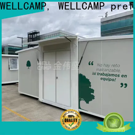 WELLCAMP, WELLCAMP prefab house, WELLCAMP container house fast install detachable container house supplier for living