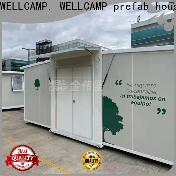 WELLCAMP, WELLCAMP prefab house, WELLCAMP container house fast install container home ideas with two bedroom for apartment