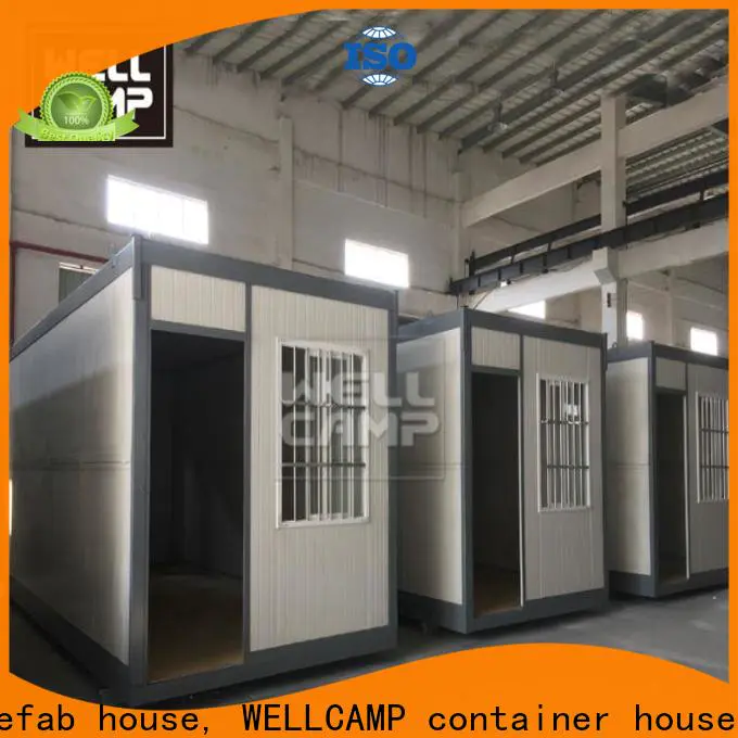 WELLCAMP, WELLCAMP prefab house, WELLCAMP container house eco friendly steel container homes supplier for sale