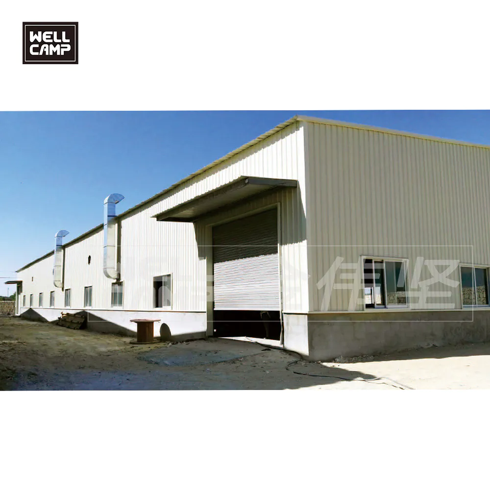 product-WELLCAMP Modern Affordable Steel Structure Desert Warehouse-WELLCAMP, WELLCAMP prefab house,-2