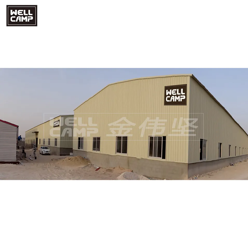 WELLCAMP Modern Affordable Steel Structure Desert Warehouse
