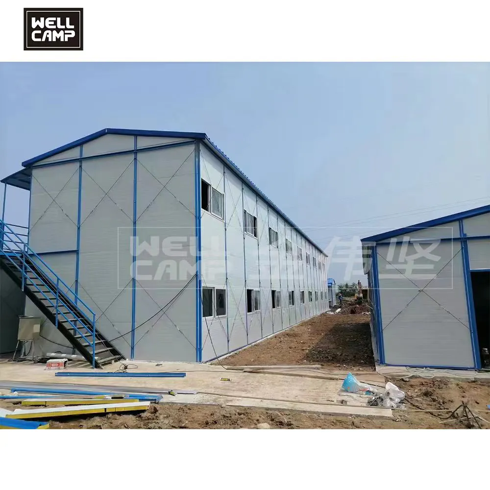 product-Custom Modular easily assembled Temporary K Type Construction labor camp Site House-WELLCAMP-2