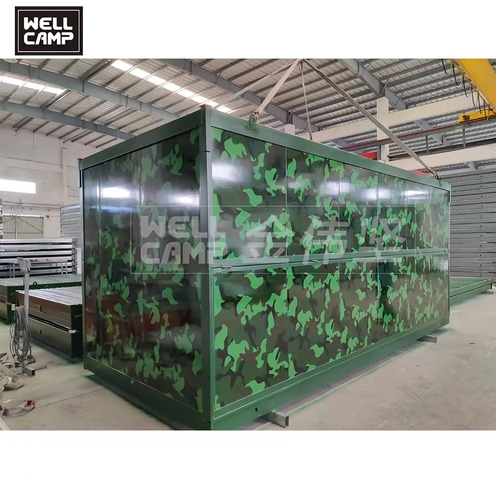 product-Best Quality Quick Built House Folding Contianer Storage House Factory-WELLCAMP, WELLCAMP p-2