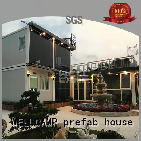 WELLCAMP, WELLCAMP prefab house, WELLCAMP container house detachable homes made from shipping containers labour camp for resort