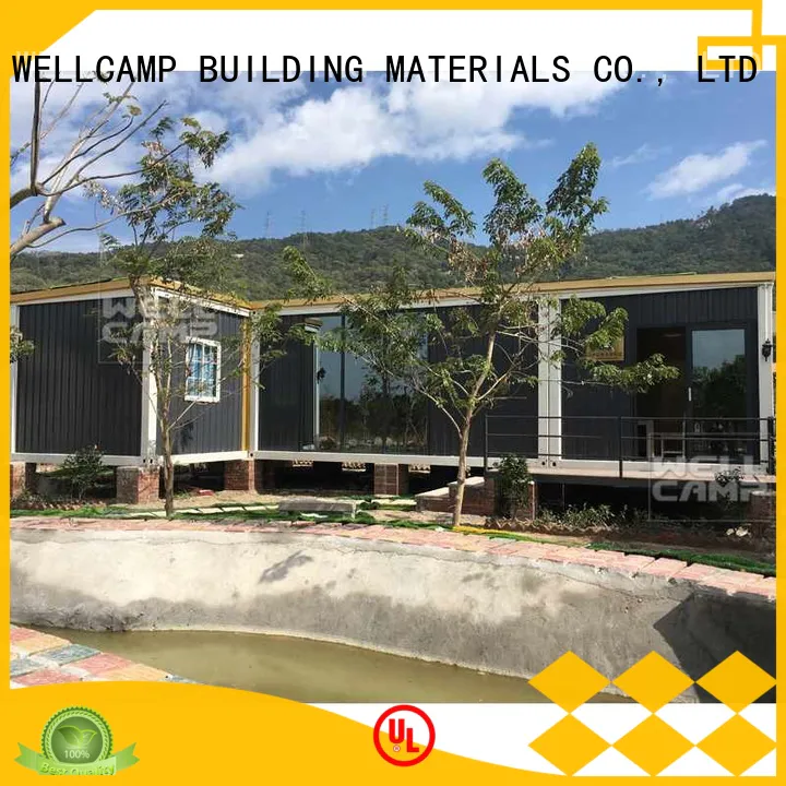 WELLCAMP, WELLCAMP prefab house, WELLCAMP container house folding storage container homes for sale labour camp for resort