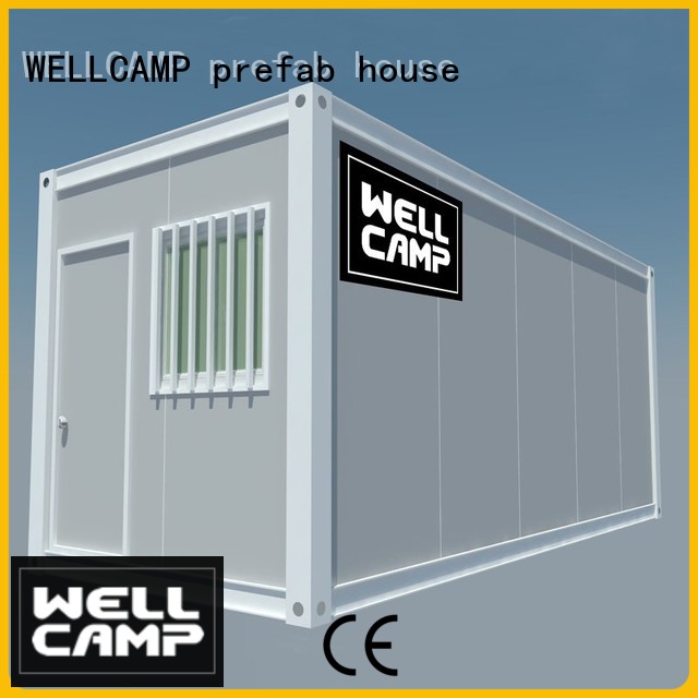 WELLCAMP, WELLCAMP prefab house, WELLCAMP container house newest shipping container house floor plans with walkway online