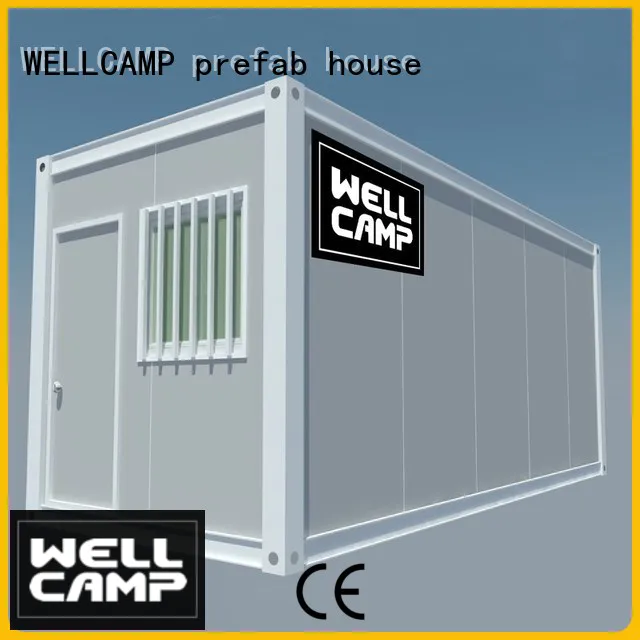 WELLCAMP, WELLCAMP prefab house, WELLCAMP container house newest shipping container house floor plans with walkway online