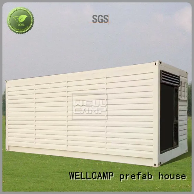 shipping container house for villa resort Fire proof door Aluminum sliding modern shipping container house