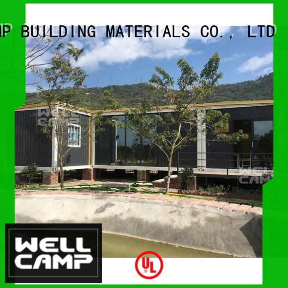 WELLCAMP, WELLCAMP prefab house, WELLCAMP container house shipping crate homes labour camp