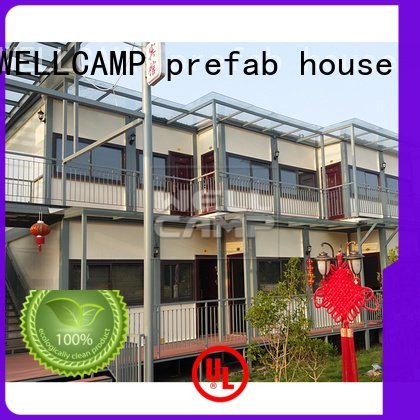 light WELLCAMP, WELLCAMP prefab house, WELLCAMP container house customized light steel villa