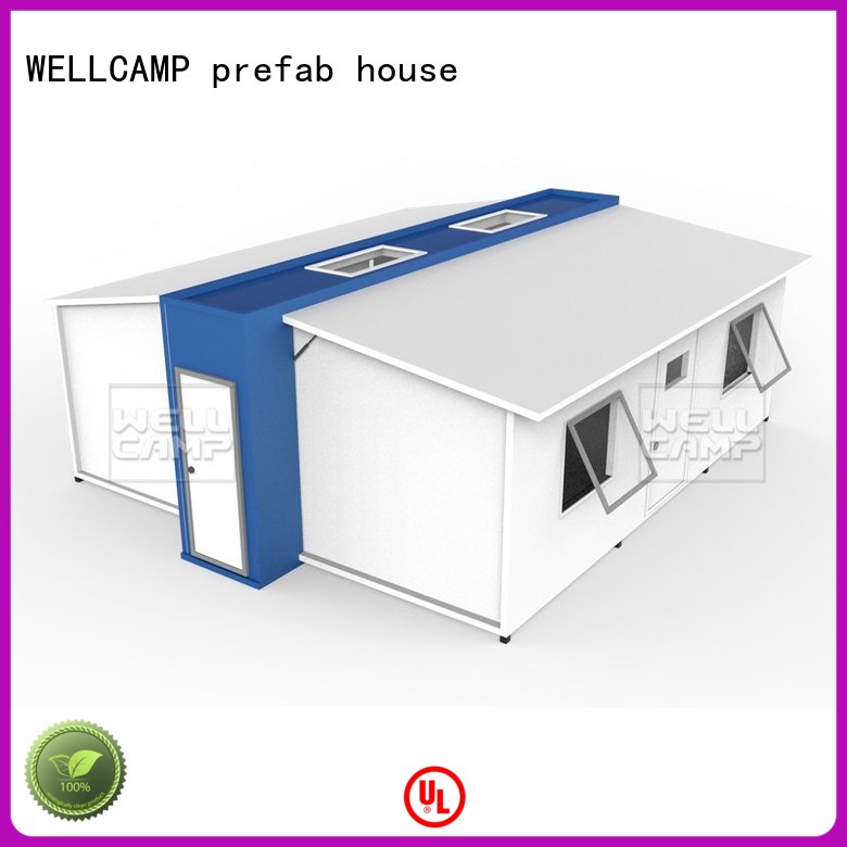 Easy Install Expandable Container Shelter House for Living, Wellcamp E-1