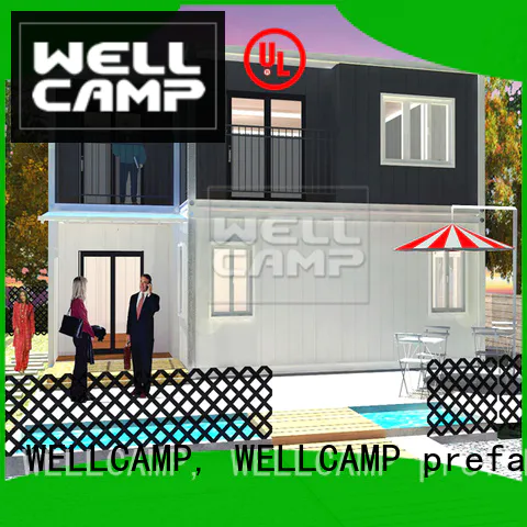 WELLCAMP, WELLCAMP prefab house, WELLCAMP container house folding buy container home wholesale