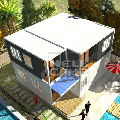 WELLCAMP, WELLCAMP prefab house, WELLCAMP container house-Container Villa 2 Story Modern Manufactur-2