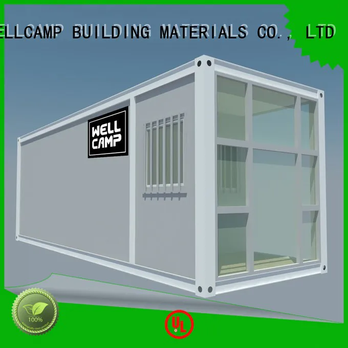 WELLCAMP, WELLCAMP prefab house, WELLCAMP container house Brand wellcamp pack wool flat pack storage container
