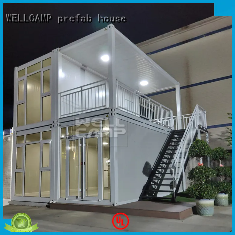 WELLCAMP, WELLCAMP prefab house, WELLCAMP container house affordable luxury living container villa suppliers labour camp for resort