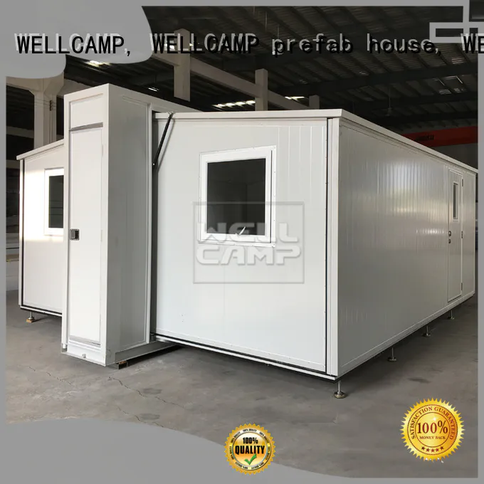 WELLCAMP, WELLCAMP prefab house, WELLCAMP container house big size container shelter wholesale for dormitory