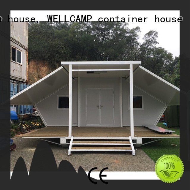 WELLCAMP, WELLCAMP prefab house, WELLCAMP container house expandable container house supplier for apartment