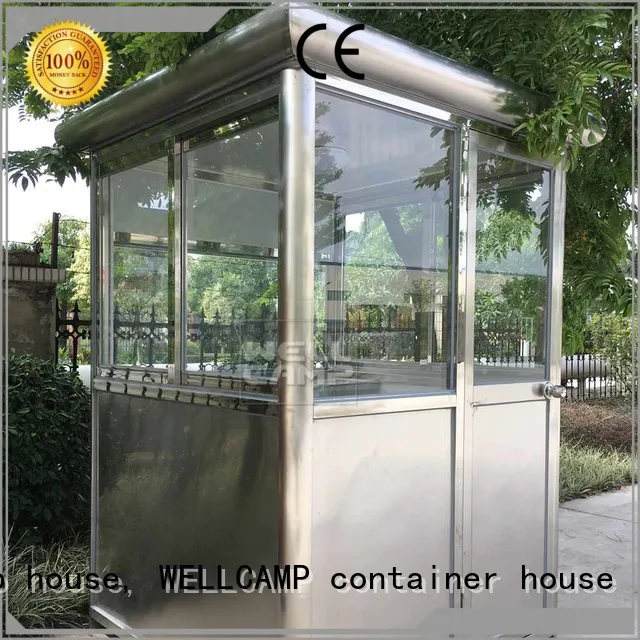WELLCAMP, WELLCAMP prefab house, WELLCAMP container house portable security room company wholesale for security room