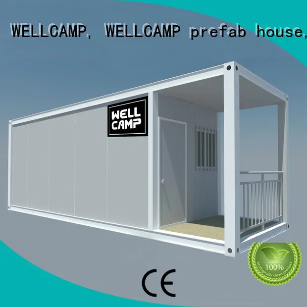WELLCAMP, WELLCAMP prefab house, WELLCAMP container house newest best shipping container homes supplier for sale