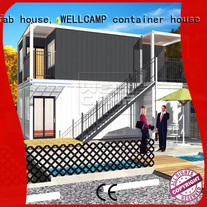 WELLCAMP, WELLCAMP prefab house, WELLCAMP container house affordable luxury container homes wholesale for hotel
