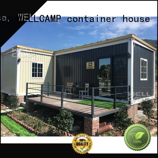 premade cost low luxury living container villa suppliers WELLCAMP, WELLCAMP prefab house, WELLCAMP container house