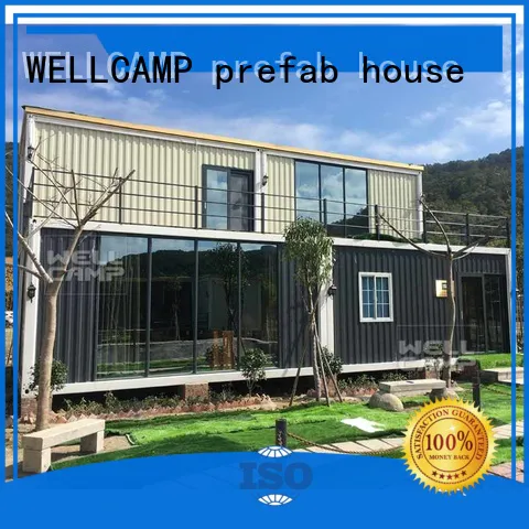 Custom c1 luxury living container villa suppliers house WELLCAMP, WELLCAMP prefab house, WELLCAMP container house