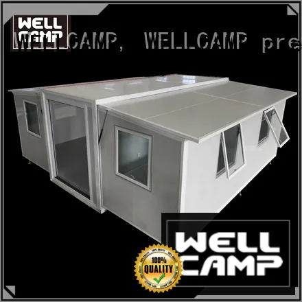 WELLCAMP, WELLCAMP prefab house, WELLCAMP container house fast install container home ideas wholesale for dormitory