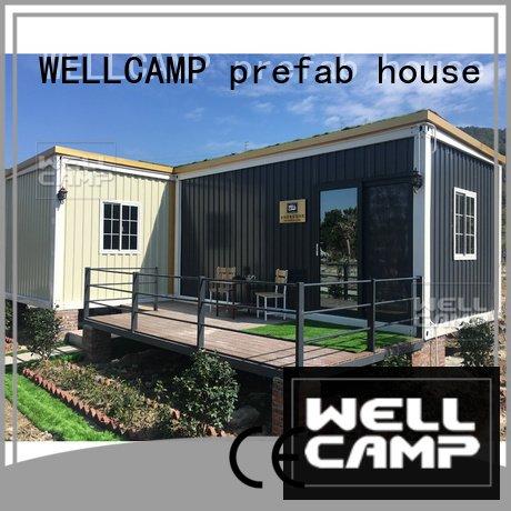 WELLCAMP, WELLCAMP prefab house, WELLCAMP container house steel premade customized light steel villa
