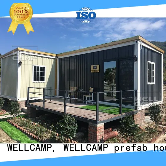 WELLCAMP, WELLCAMP prefab house, WELLCAMP container house luxury homes made from shipping containers wholesale