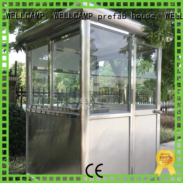 WELLCAMP, WELLCAMP prefab house, WELLCAMP container house portable security room supplier prefab house online