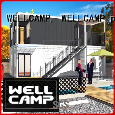 customized light steel villa light container WELLCAMP, WELLCAMP prefab house, WELLCAMP container house Brand