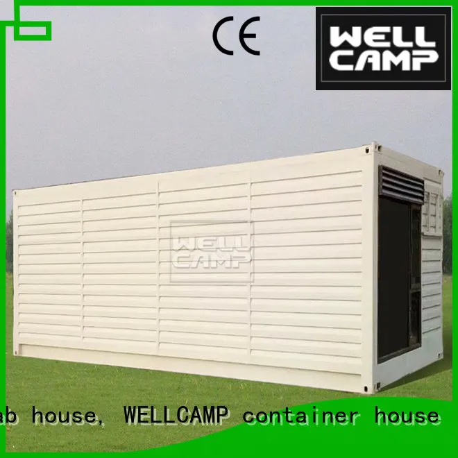 Hot shipping container house for villa resort Fire proof door FC board PVC tile WELLCAMP, WELLCAMP prefab house, WELLCAMP contai