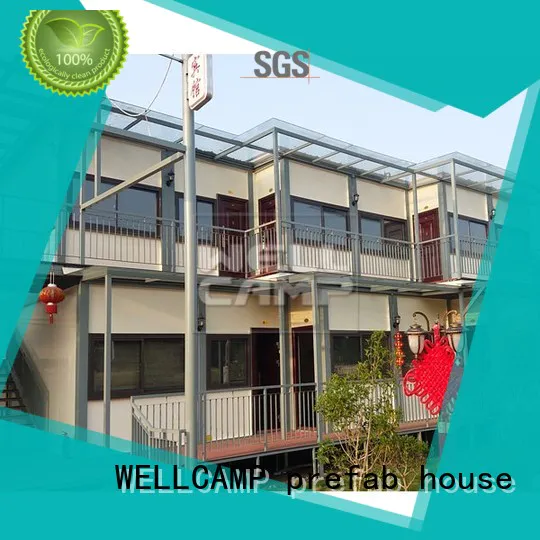 premade luxury luxury living container villa suppliers WELLCAMP, WELLCAMP prefab house, WELLCAMP container house Brand