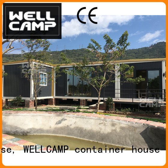 steel c1 luxury living container villa suppliers premade WELLCAMP, WELLCAMP prefab house, WELLCAMP container house