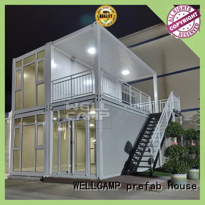 WELLCAMP, WELLCAMP prefab house, WELLCAMP container house manufactured storage container homes for sale labour camp