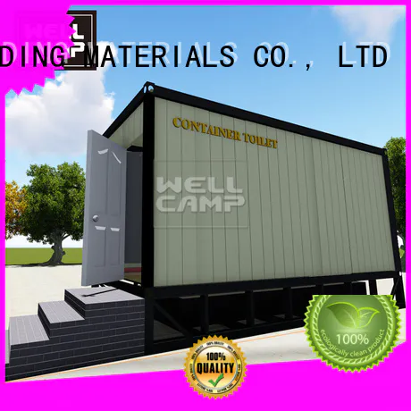 WELLCAMP, WELLCAMP prefab house, WELLCAMP container house move portable toilet manufacturers public toilet for outdoor