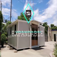 Advantages of WELLCAMP 2 bedrooms Expandable Container House